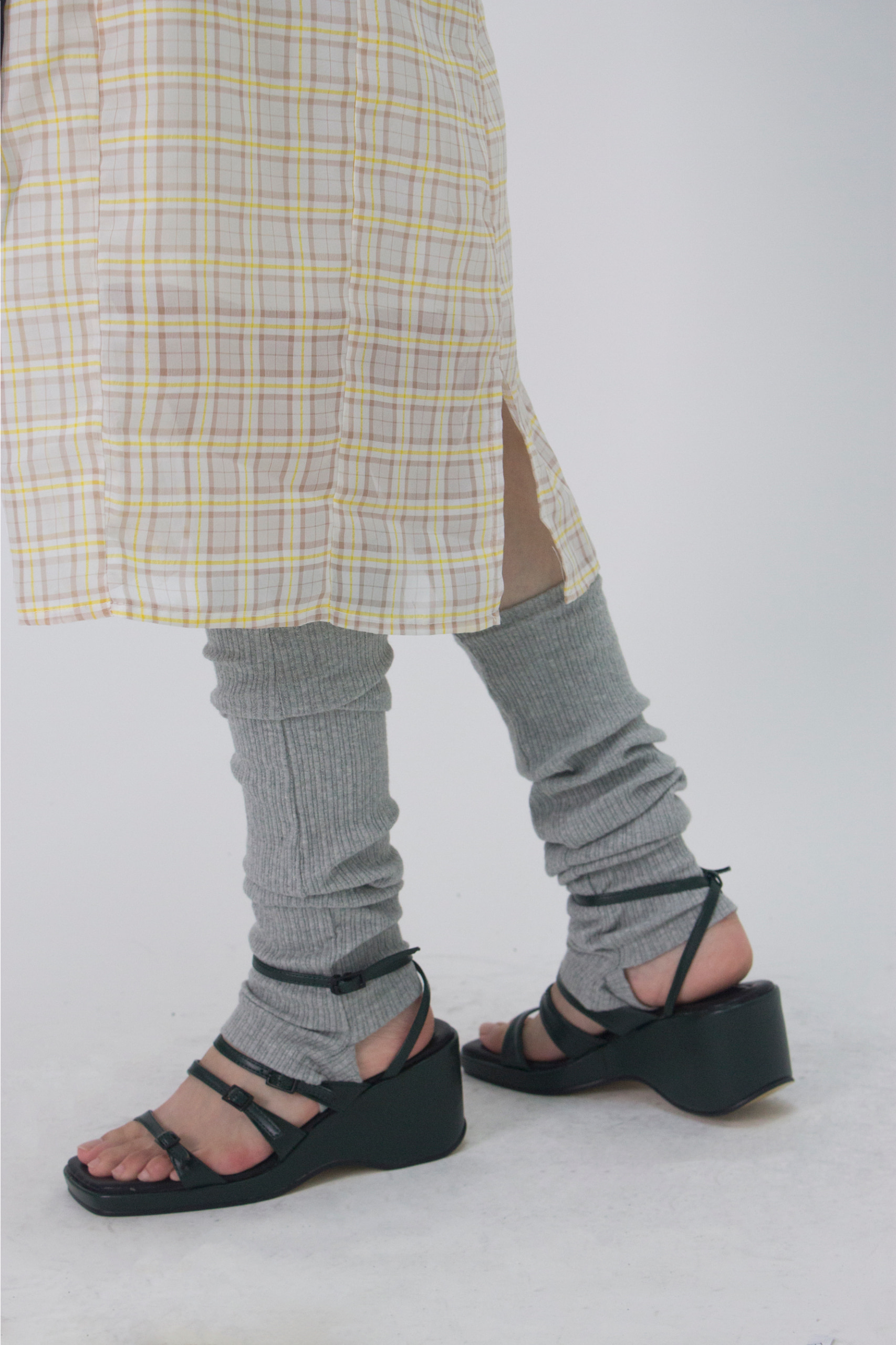 Strap Wedge Heel (2 color)