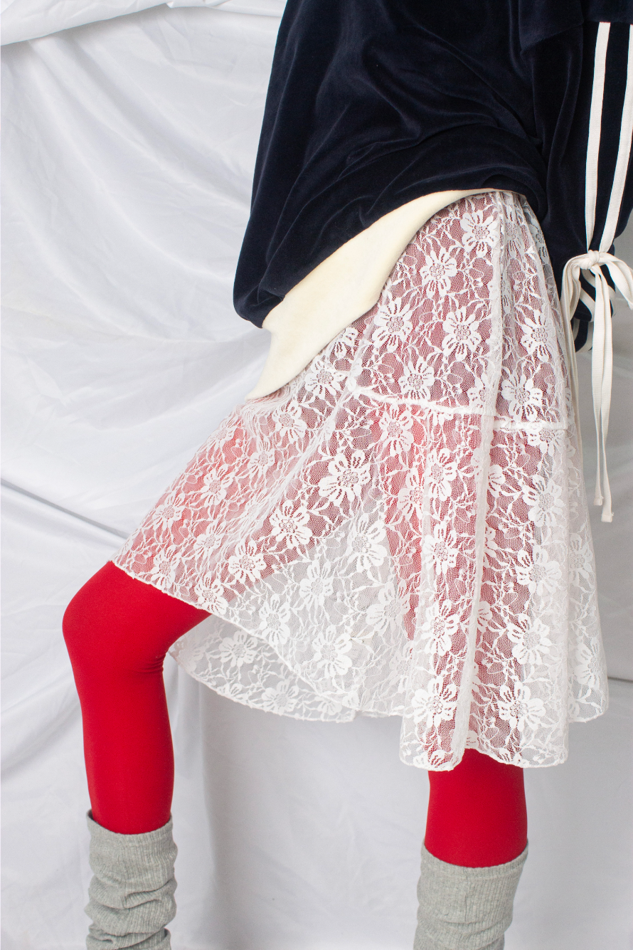 layered lace skirt 03